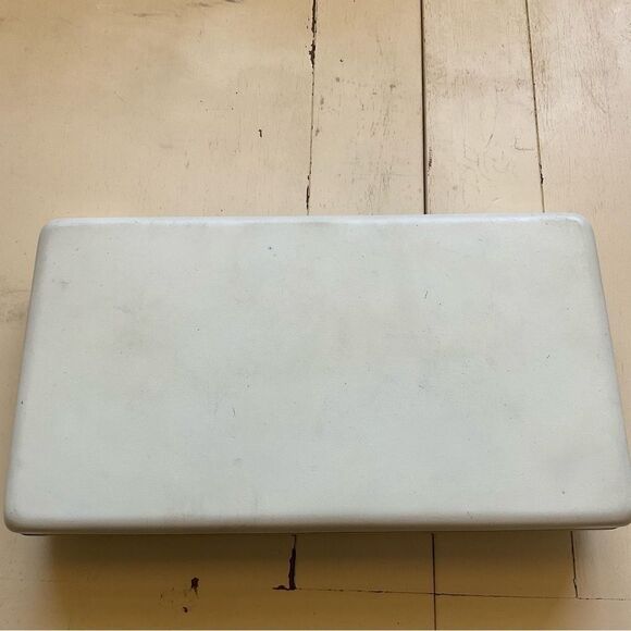 Vintage Mele Blue and White Floral Design Hard Cover Jewelry Case - Picture 12 of 12